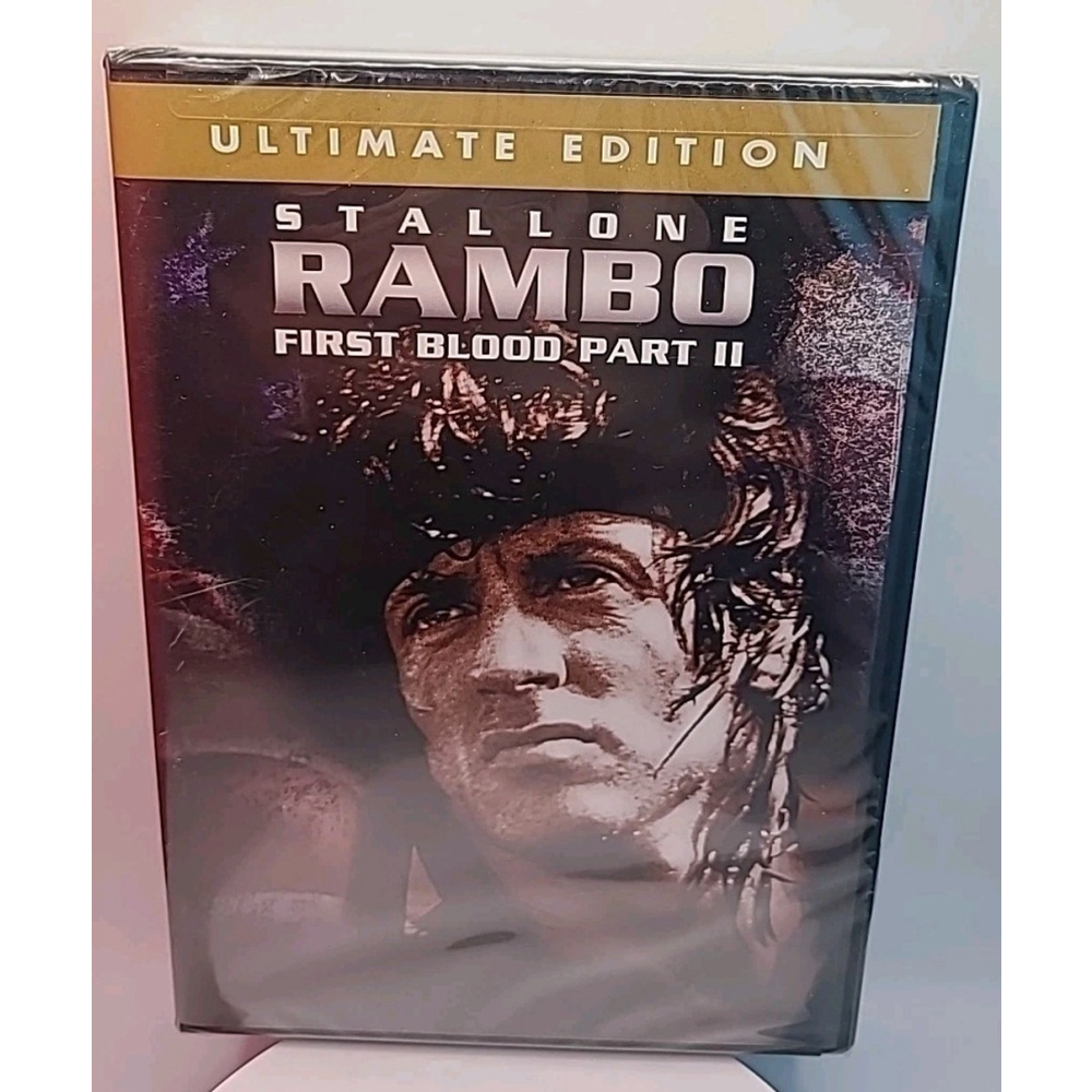 Rambo: First Blood Part II 2 [1985] (DVD, 2006, Ultimate Edition) New Sealed